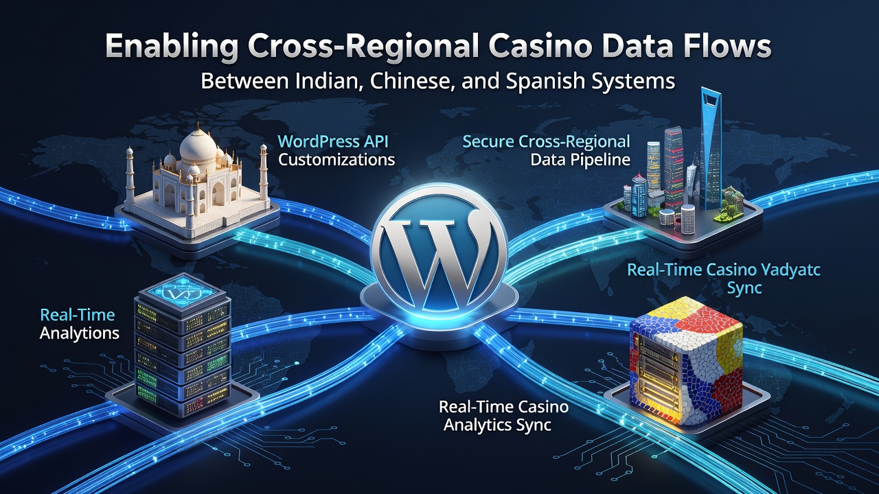Data flow configuraties in WordPress voor casino platforms